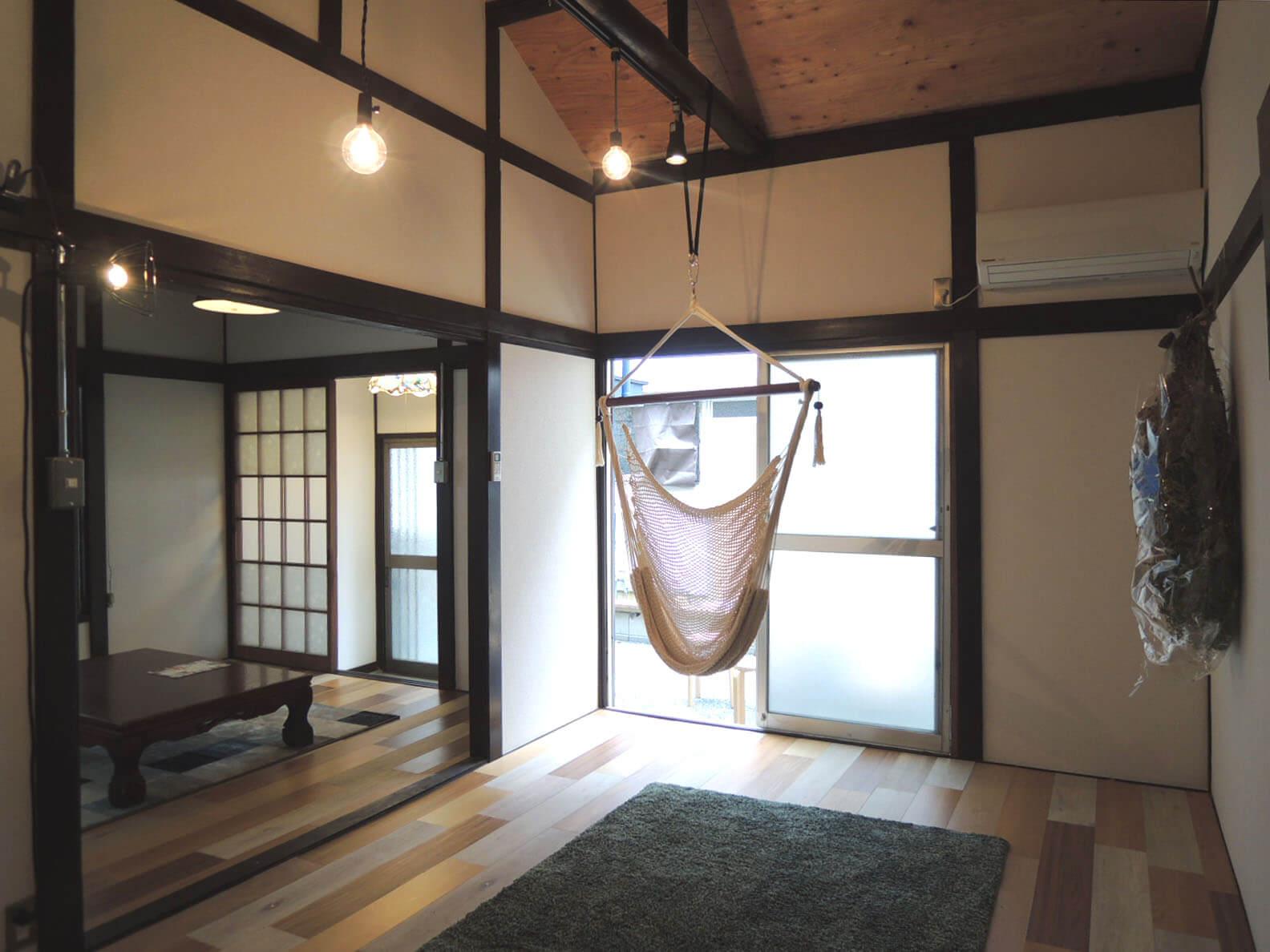 埼玉県蕨市中央の賃貸物件/意外なほど天井高があり面積以上の広がりを感じます