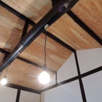 埼玉県蕨市中央の賃貸物件/裸電球がとても似合ってますが、照明でがらりと雰囲気を変えてみることも