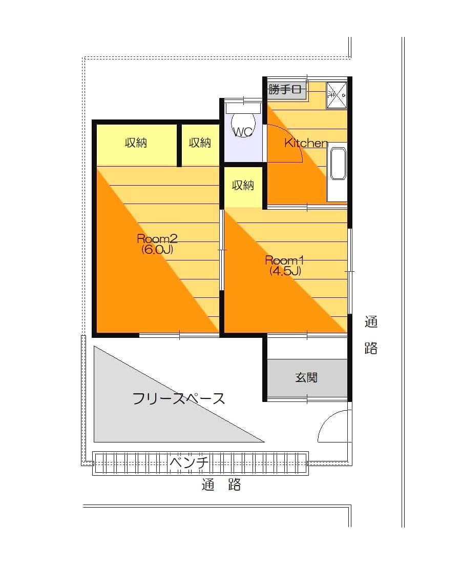 埼玉県蕨市中央の賃貸物件