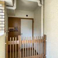 渋谷区千駄ヶ谷の賃貸物件/角部屋で門扉付きの玄関