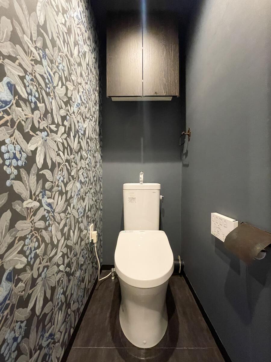 大田区池上の賃貸物件/トイレの壁紙は貸主側での変更も相談可