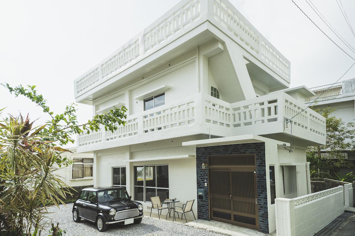 沖縄県那覇市首里崎山町の売買物件/コンクリートブロック造&times;花ブロックという、沖縄感あふれる外観