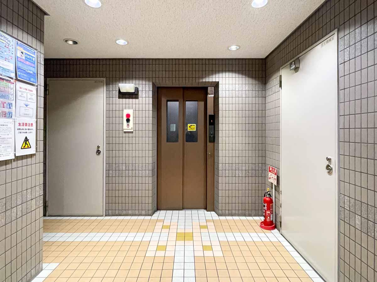 墨田区江東橋の賃貸物件/エレベーターホール
