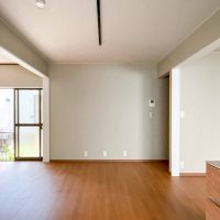 品川区平塚の賃貸物件/お部屋は緩やかにつながるワンルーム。枠の部分で区切れば、1LDKや2DKの間取りにもアレンジ可能です