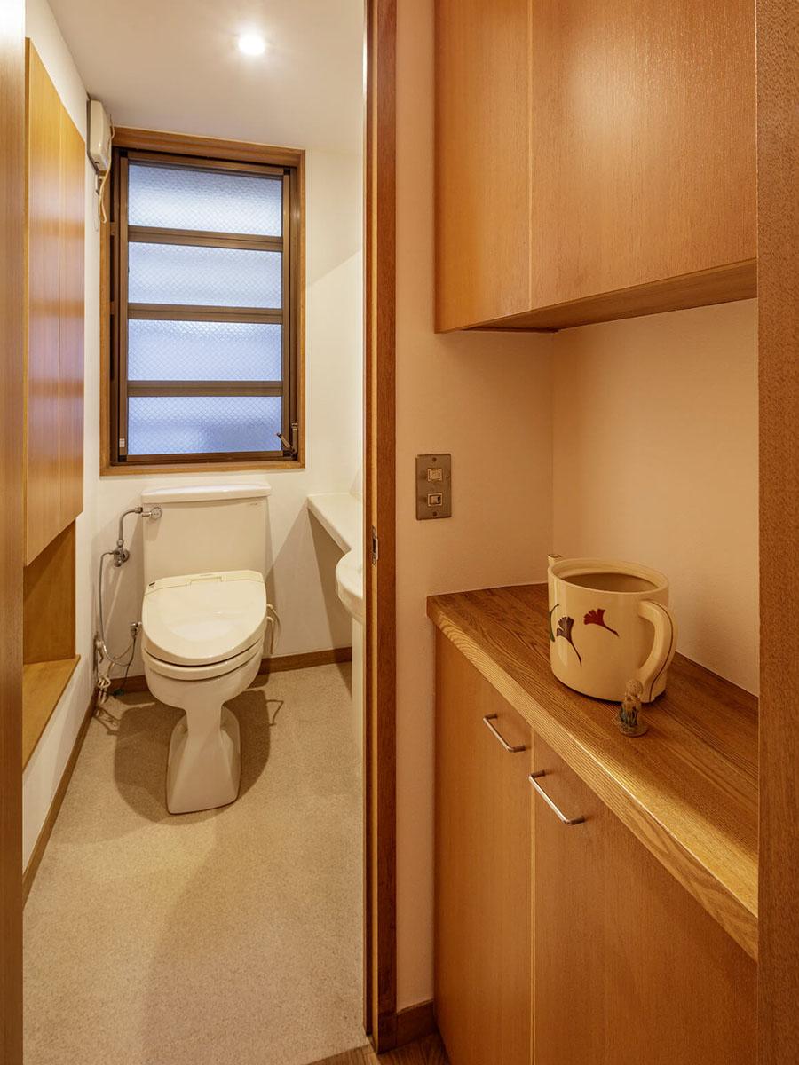 杉並区今川の賃貸物件/トイレは上下階に1つずつあります
