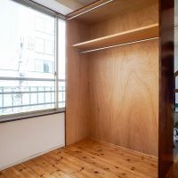 中央区築地の賃貸物件/収納はカーテンで仕切ることが可能です