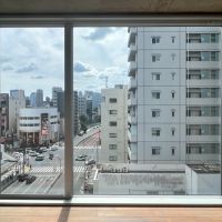 江東区門前仲町の賃貸物件/南向きの窓からの眺望