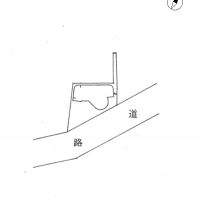 町田市大蔵町の売買物件/敷地と建物の配置図