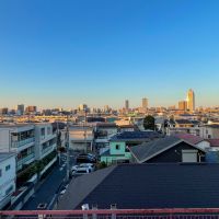 新宿区下落合の賃貸物件/屋上からの景色