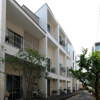 練馬区貫井の賃貸物件/テラス側からの外観