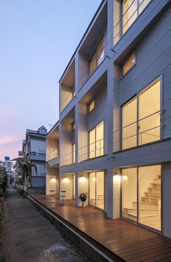 練馬区貫井の賃貸物件/外観竣工写真
