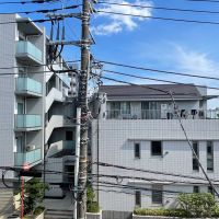 目黒区柿の木坂の賃貸物件/西側のベランダからの眺め