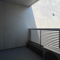 目黒区柿の木坂の賃貸物件/部屋の南側のベランダ