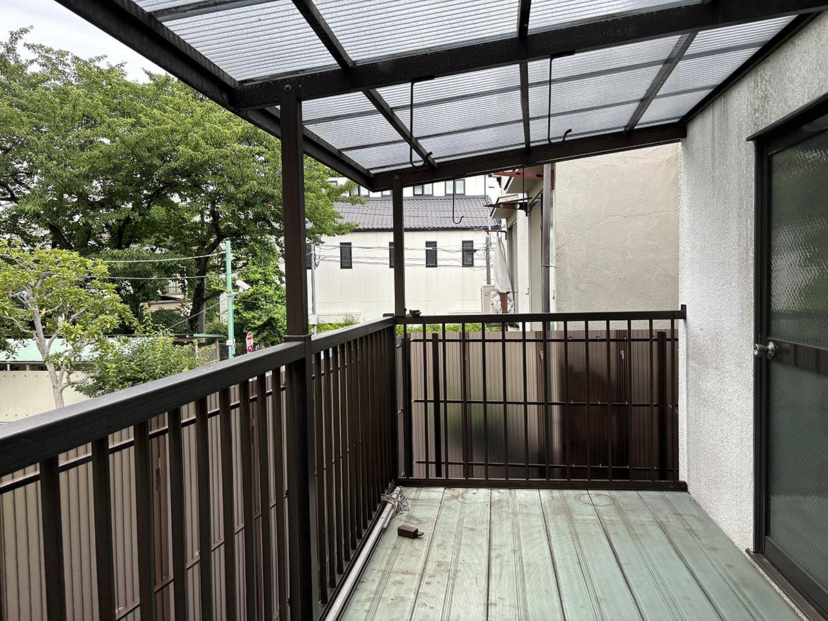 荒川区西尾久の賃貸物件/2階：西側の洋室からバルコニーに出られます