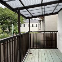 荒川区西尾久の賃貸物件/2階：西側の洋室からバルコニーに出られます