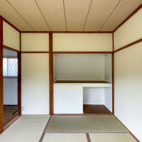 板橋区赤塚の賃貸物件/和室の押し入れは上下で分かれているタイプです