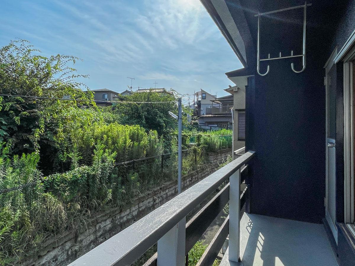 板橋区赤塚の賃貸物件/ベランダからの眺め反対側。抜けが気持ち良い