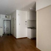 中野区東中野の賃貸物件/ダイニング。テーブルは西側の壁沿いに配置するイメージでしょうか