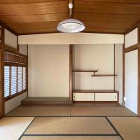 杉並区松ノ木の賃貸物件/最も広い部屋である8畳和室は、床の間が付いた本格派