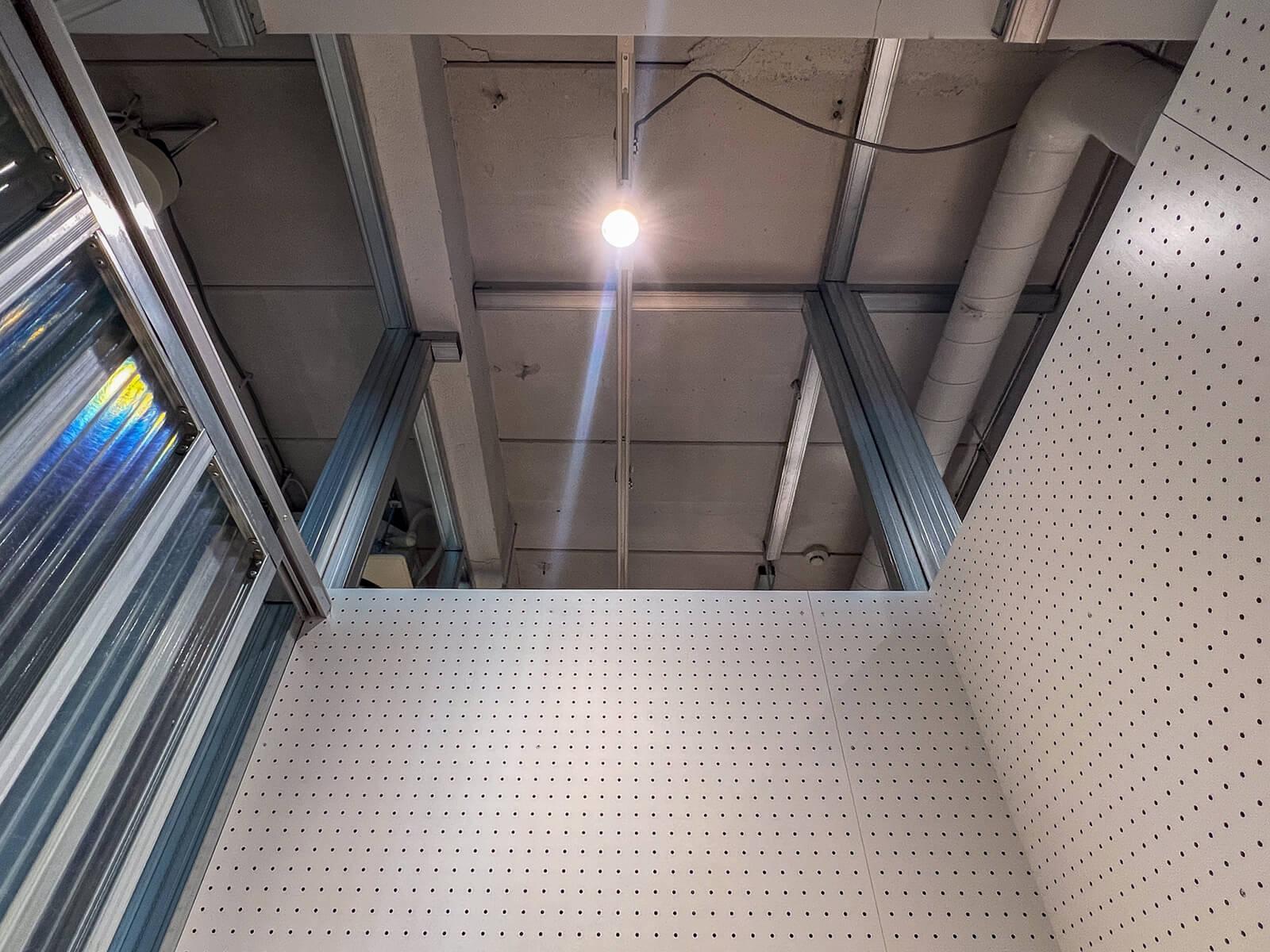 渋谷区桜丘町の賃貸物件/上部は空いているので、空気がこもることはありません