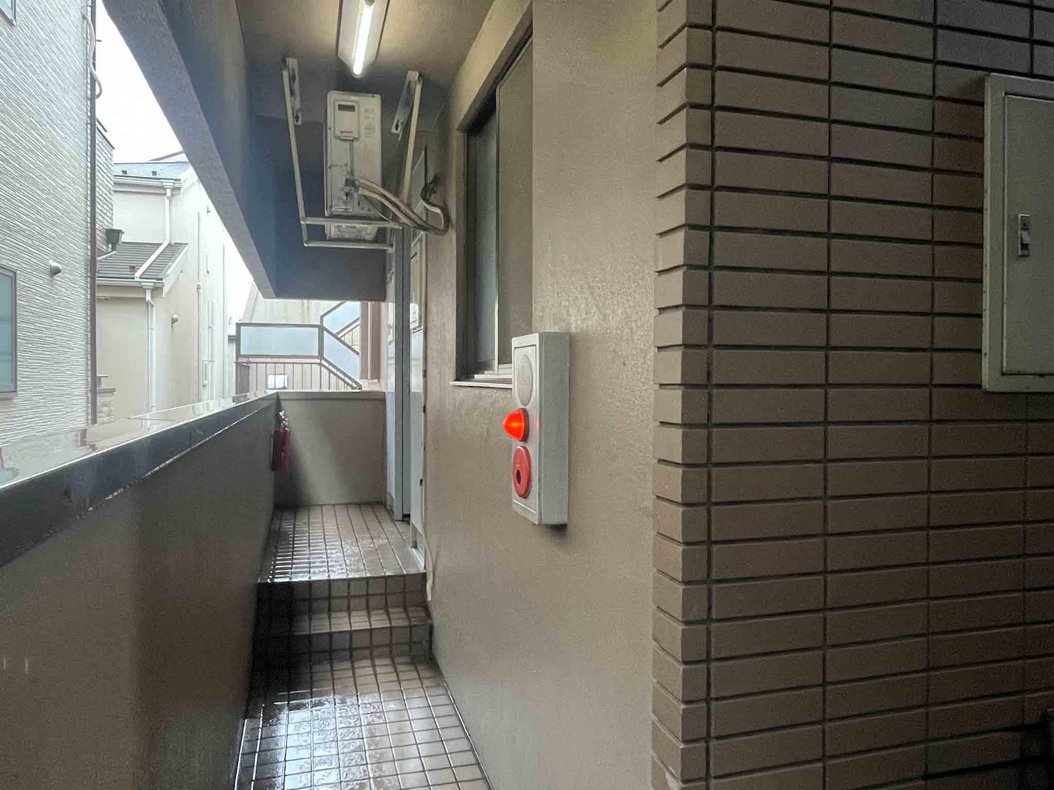 渋谷区幡ヶ谷の賃貸物件/玄関外、共用部