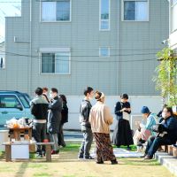 杉並区高円寺北の賃貸物件/1階の店舗がハブになって人がつながりやすく、季節行事など住民同士の集まりがちょこちょこあります