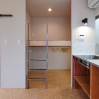 板橋区大谷口上町の賃貸物件/上をロフト、下をクローゼット（物置など）として利用できます