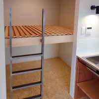 板橋区大谷口上町の賃貸物件/ロフト部分には寝具が置ける、すのこがあります