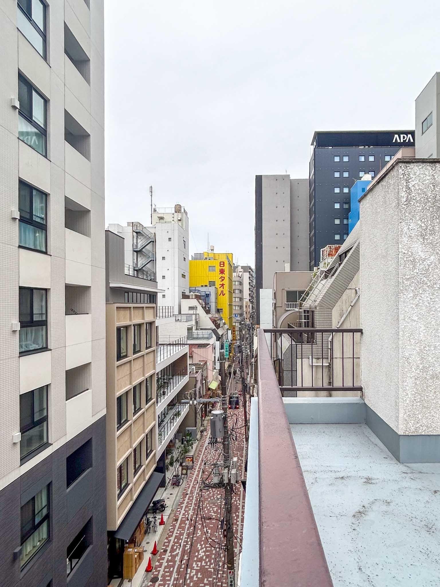 中央区日本橋馬喰町の賃貸物件/屋上：街の景色