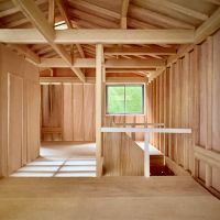 西東京市柳沢5-3の売買物件/建物Bタイプのイメージ模型：標準プランは2階は思い切ったワンルーム！表しの天井もかっこいい