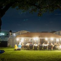 西東京市柳沢5-3の売買物件/夜の畑で、地域の面白い人たちと集まって、作戦会議