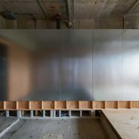 墨田区千歳の売買物件/水回りはこの鉄のハコにまとまっています