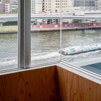 墨田区千歳の売買物件/コーナー窓からの景色