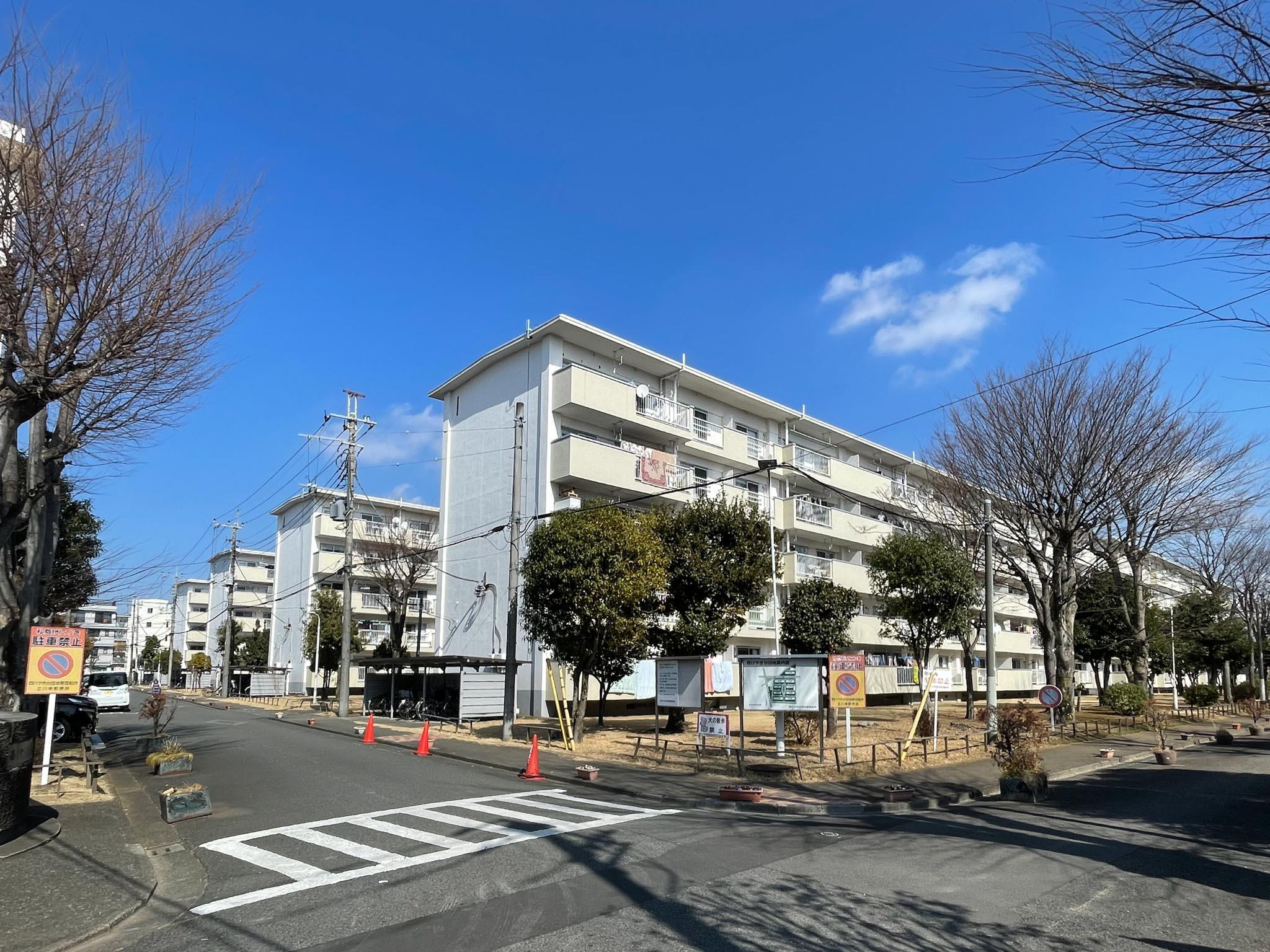 立川市幸町の賃貸物件/全8等からなる集合団地
