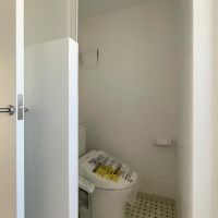 立川市幸町の賃貸物件/トイレには扉がありません
