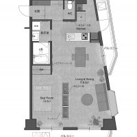 杉並区高円寺南の賃貸物件/302：図面