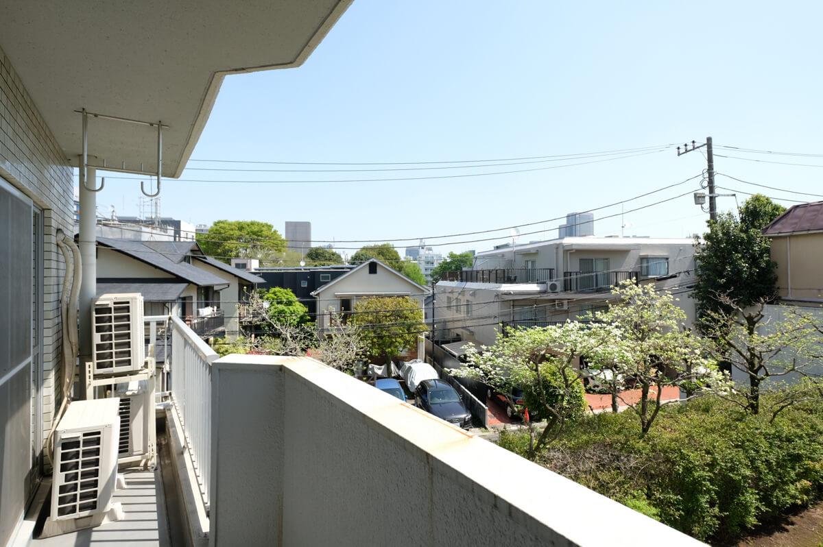 目黒区中目黒の賃貸物件/中目黒とは思えない抜け感と気持ちよさ