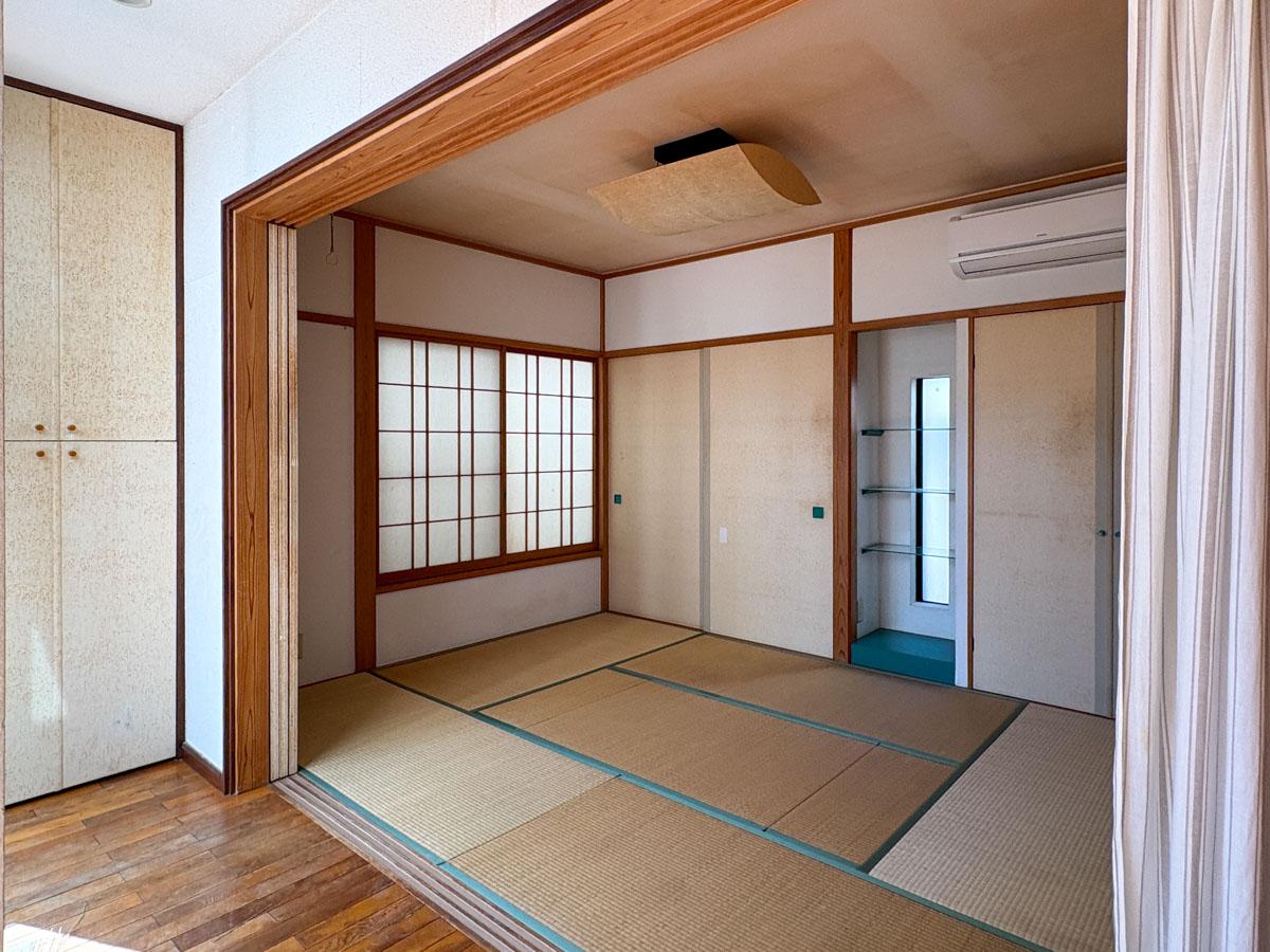 練馬区春日町の賃貸物件/1階の和室　掘りごたつが収納されている
