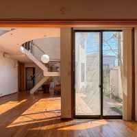 練馬区春日町の賃貸物件/1階和室からの視点