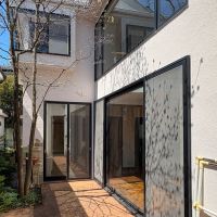 練馬区春日町の賃貸物件/中庭　お布団を干したり、子供を遊ばせるのにちょうど良さそう