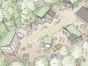 千葉県いすみ市岬町椎木の売買物件/森を切らない分譲地
