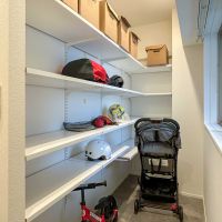 大田区田園調布の売買物件/収納力たっぷりの土間収納