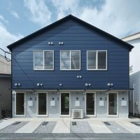 小平市花小金井の賃貸物件/外観（グリーンロードと反対側の居住者玄関）