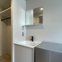 品川区大崎の賃貸物件/居室の中に洗面台があります