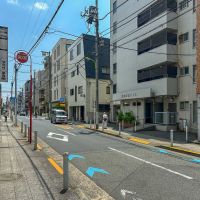 世田谷区奥沢の売買物件/自由が丘駅の方をみる