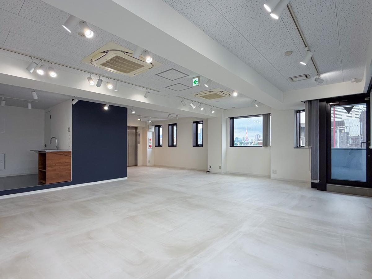渋谷区広尾の賃貸物件/東側の窓からは東京タワーが望めます