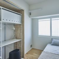 横浜市中区野毛町の売買物件/必要最小限のサイズの寝室