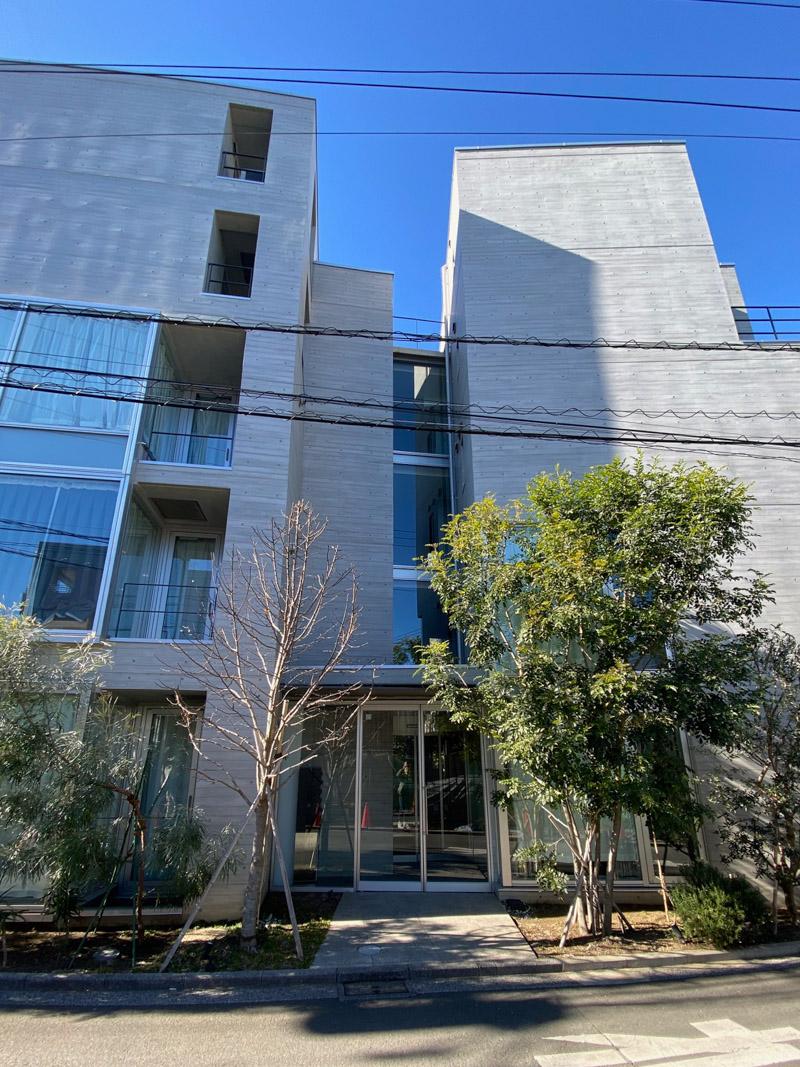 武蔵野市境南町の賃貸物件/マンション入口