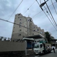 新宿区市谷左内町の賃貸物件/外観を北側から