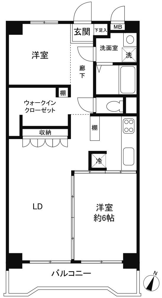 新宿区北新宿の売買物件